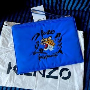 Krnzo royal blue clutch